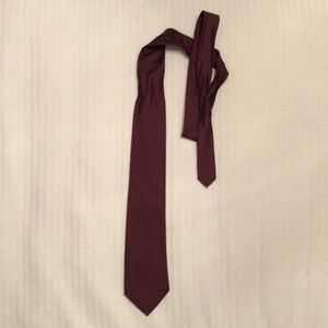 Dark Red Tie